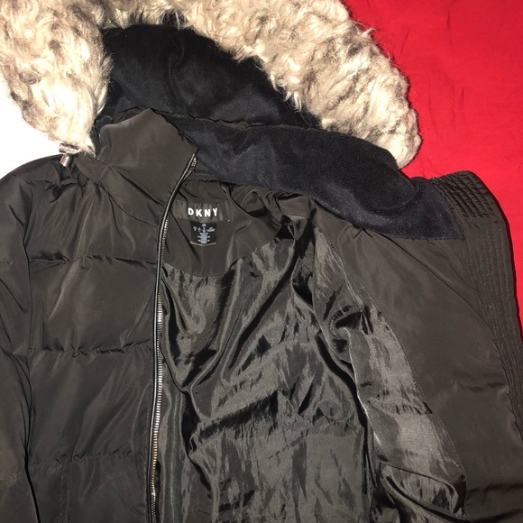 DKNY parka winter jacket - Picture 3 of 4